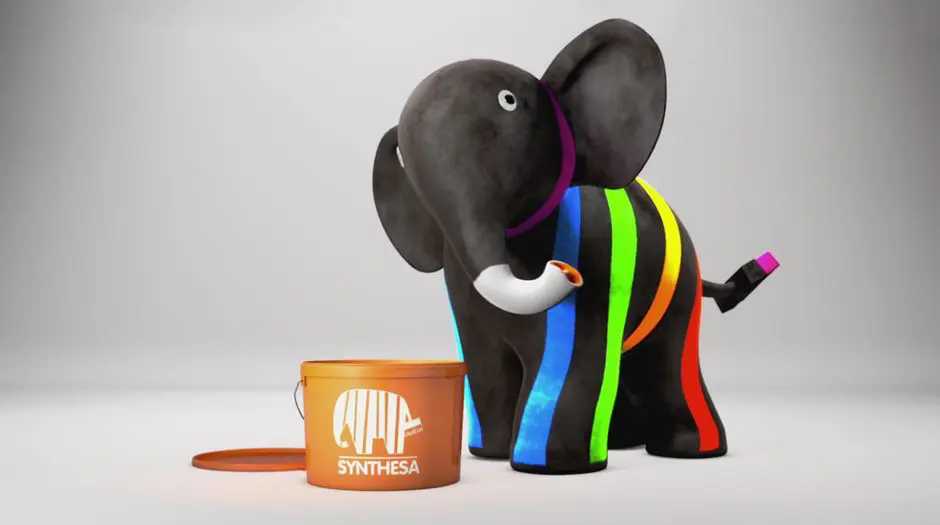 Wohnhaus mit modernem Fassadenanstrich